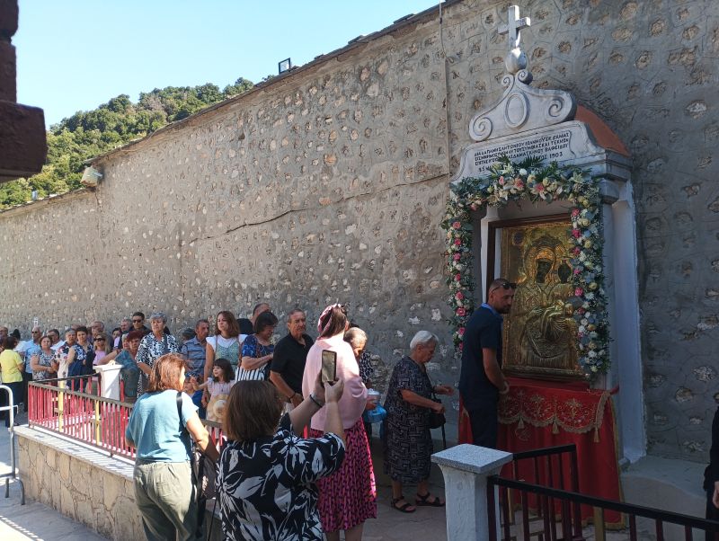 Η εορτή του Γενεθλίου της Θεοτόκου στην Ιερά Μονή Παναγίας Εικοσιφοίνισσας